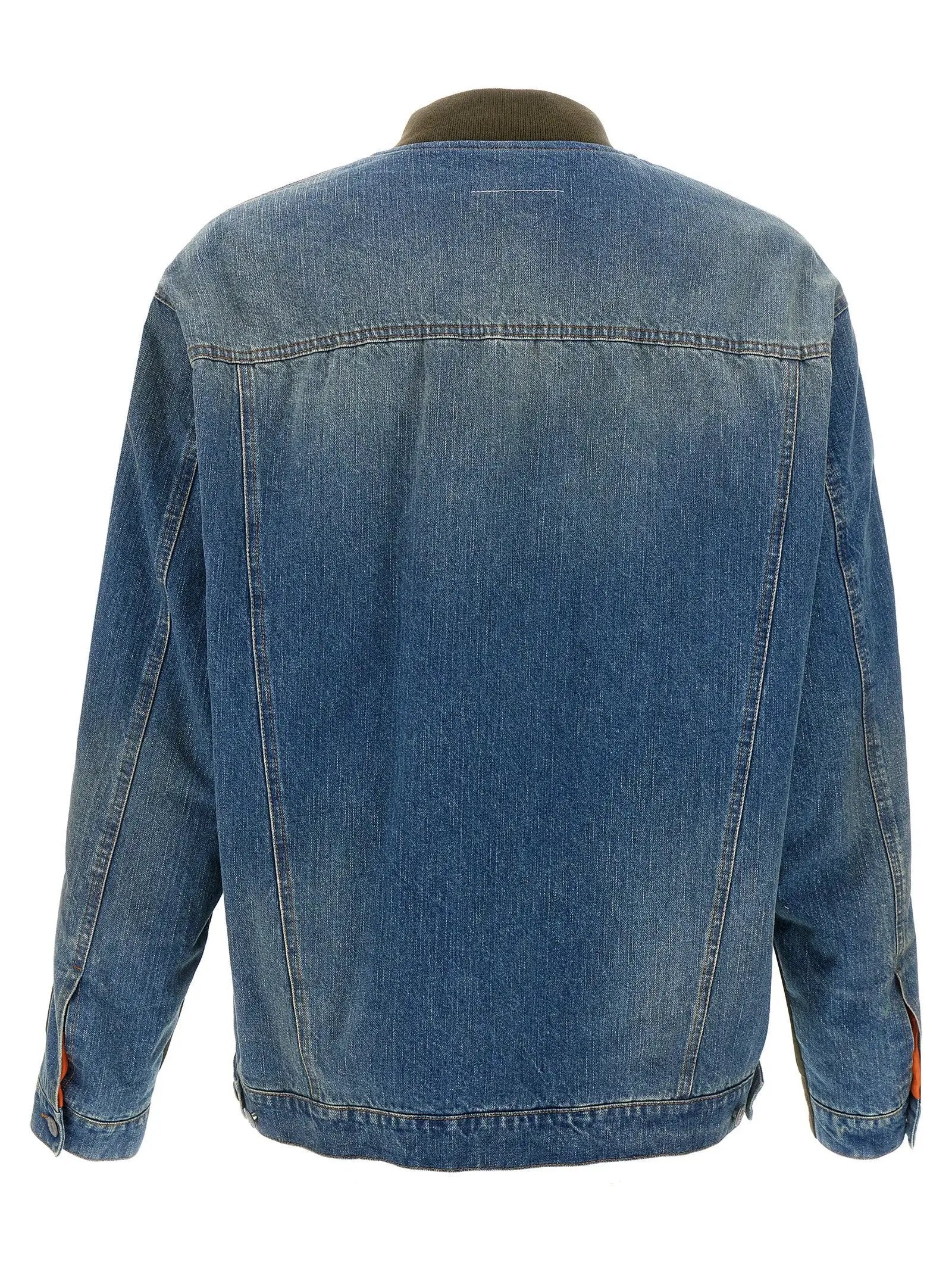 MM6 Maison Margiela Multicolor Polyamide Bomber