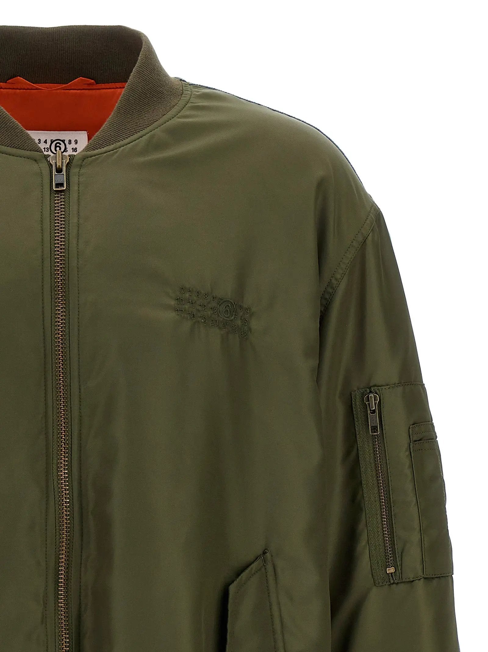 MM6 Maison Margiela Multicolor Polyamide Bomber