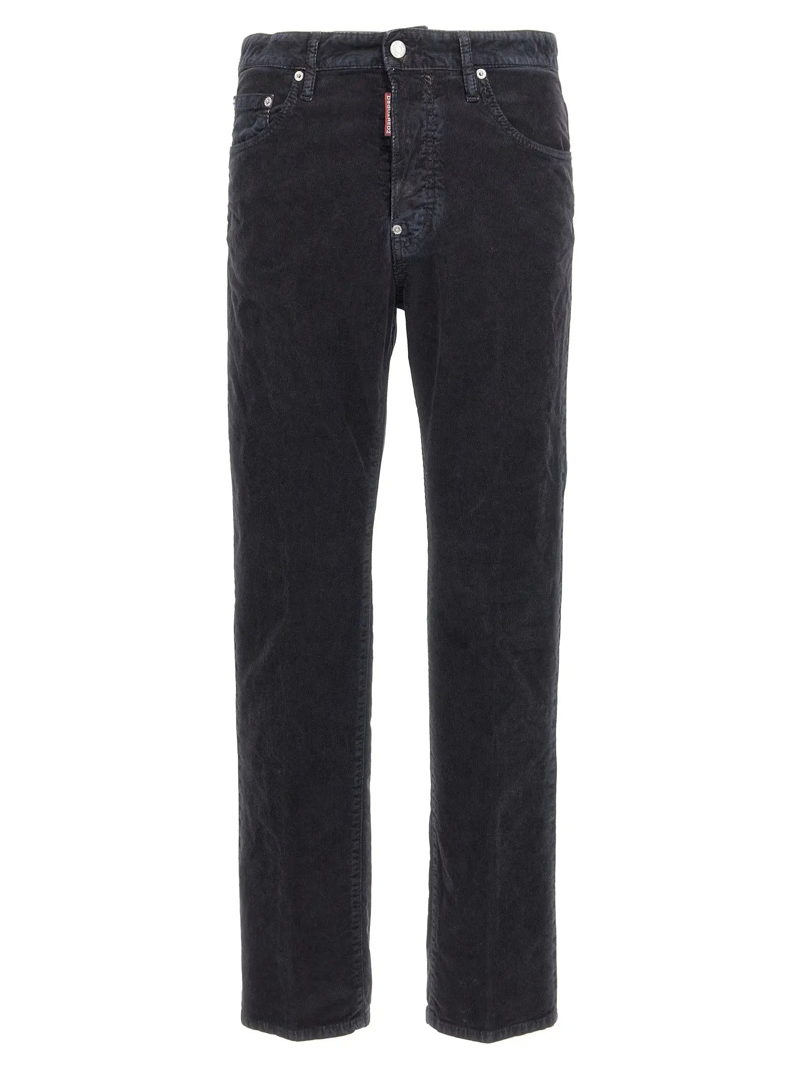 Dsquared² Blue Cotton Casual Pants