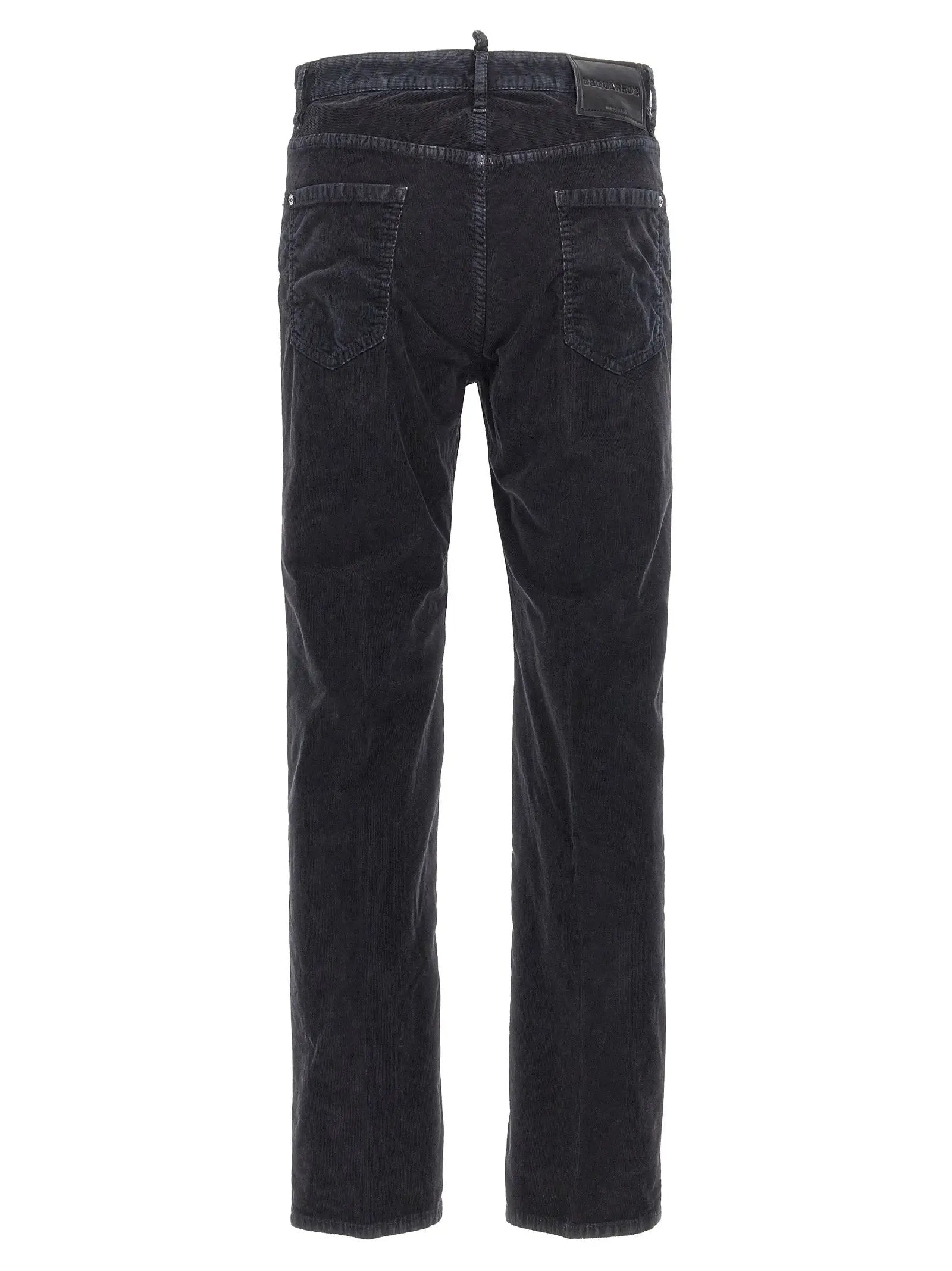 Dsquared² Blue Cotton Casual Pants