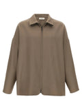 Fear Of God Beige Virgin Wool Full-Length Jacket