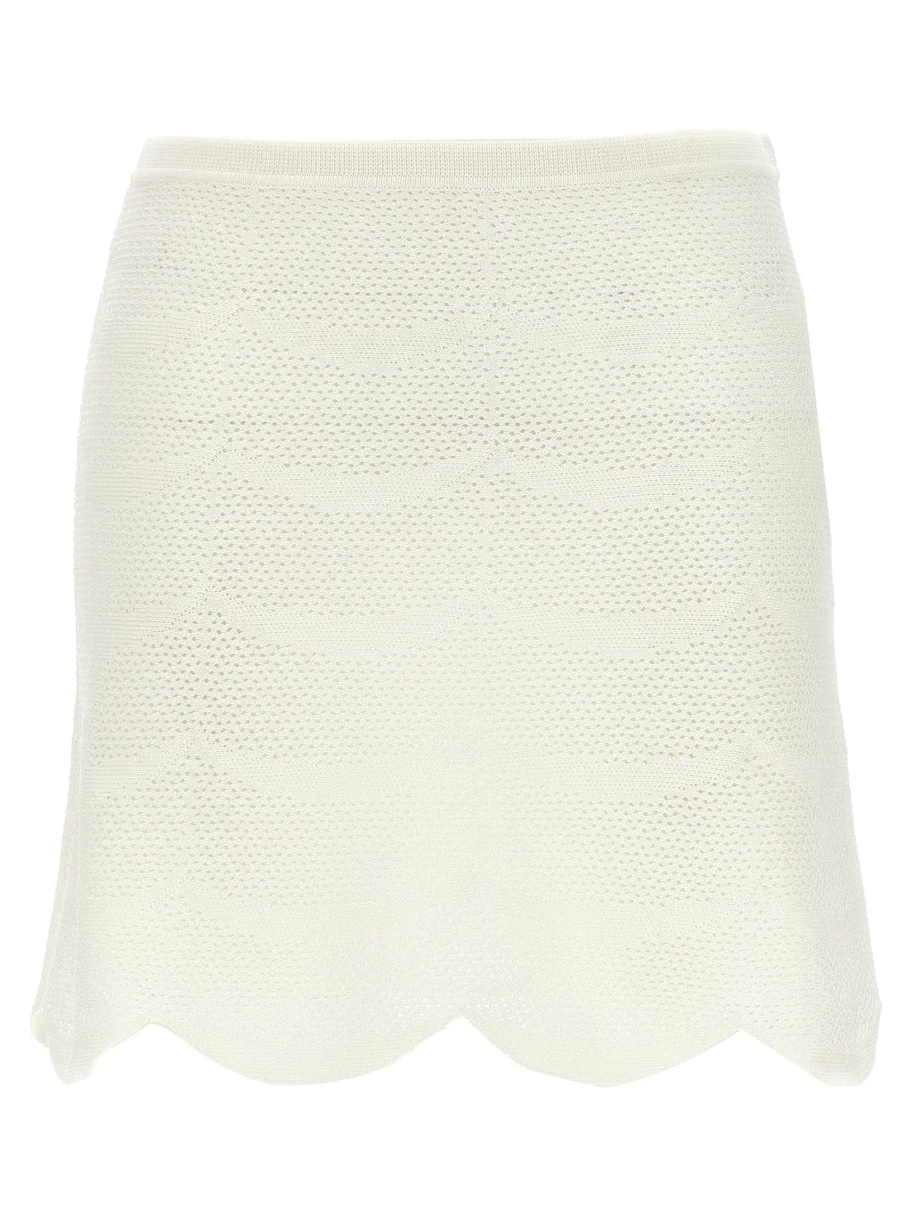 Tom Ford White Cotton Long Skirt