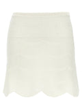 Tom Ford White Cotton Long Skirt