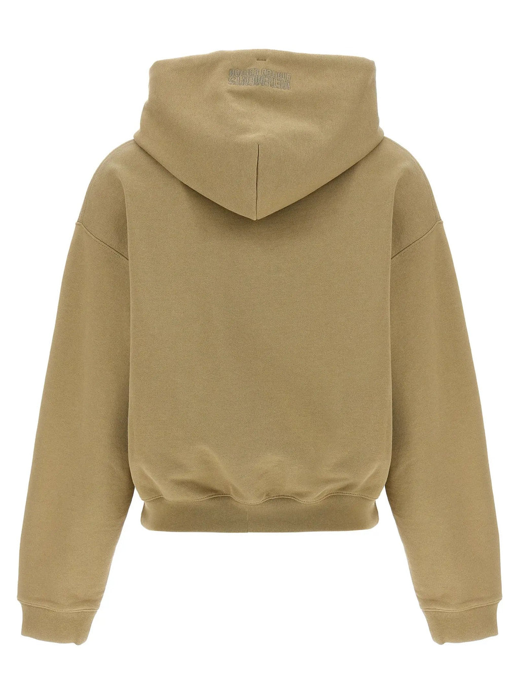 Vetements Beige Cotton Hoodie