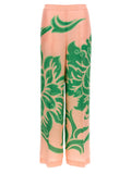 Etro Multicolor Viscose Casual Pants