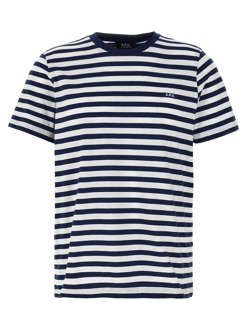 A.P.C. Blue Cotton T-Shirt
