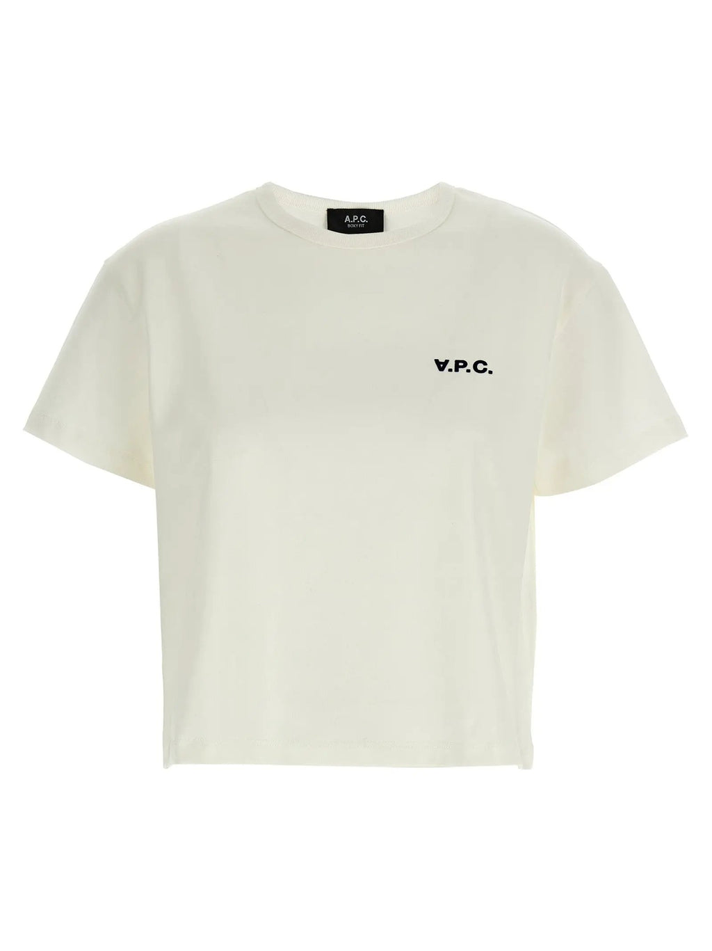 A.P.C. White Cotton T-Shirt