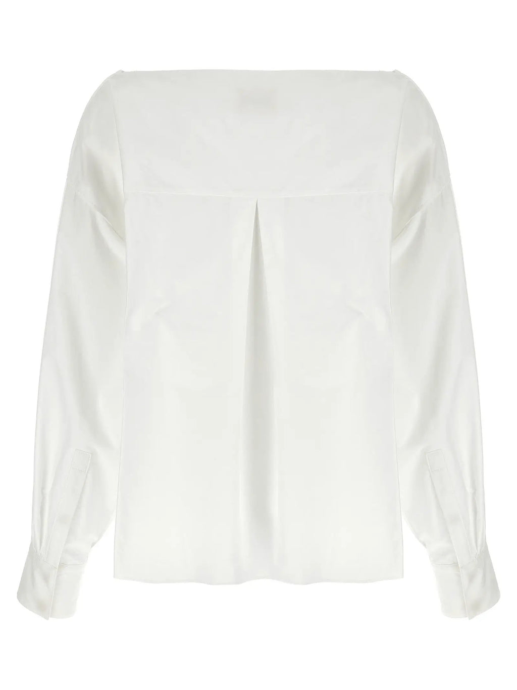 Khaite White Cotton Blouse