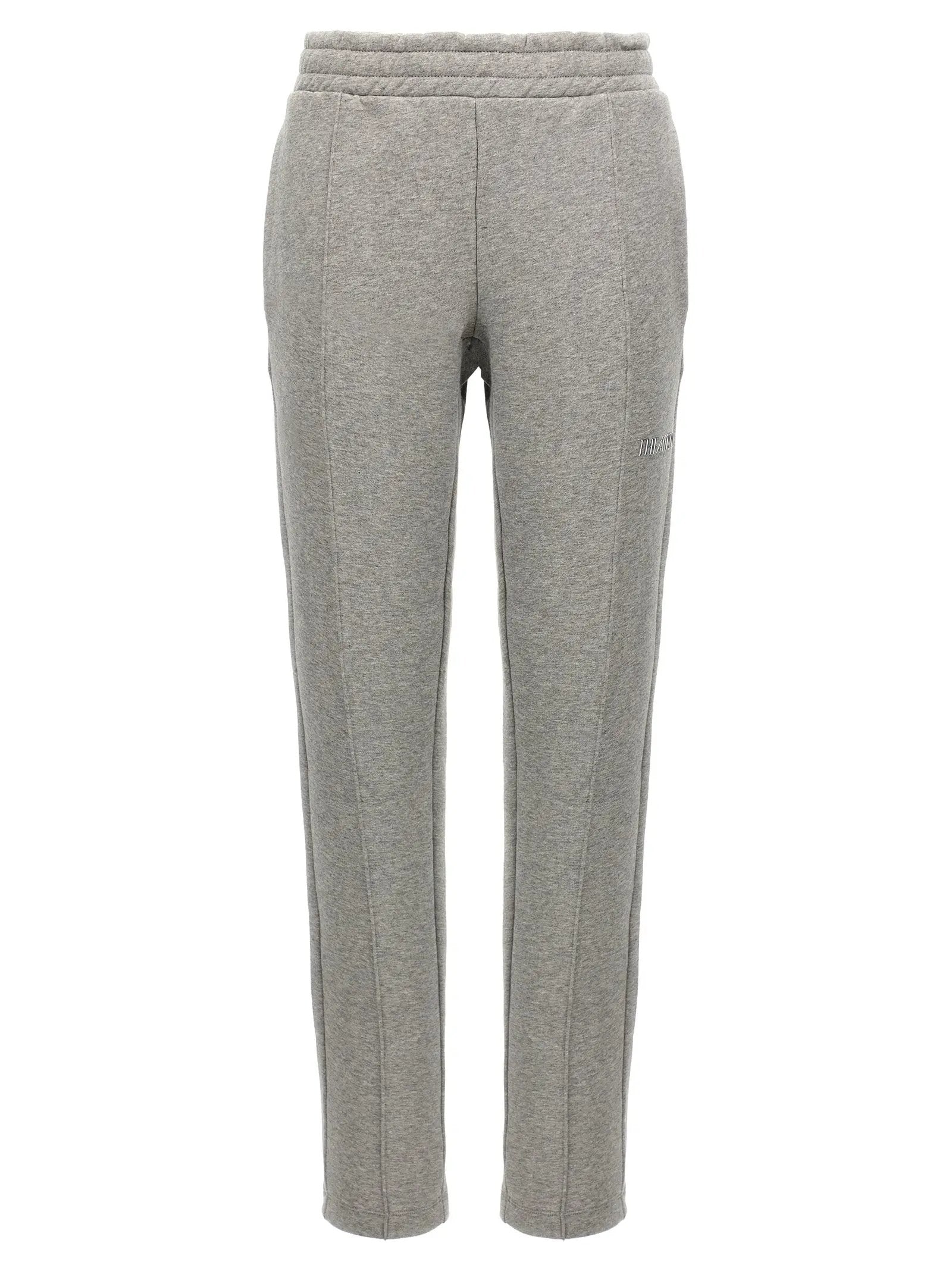 The Attico Gray Cotton Joggers (Workout Pants)