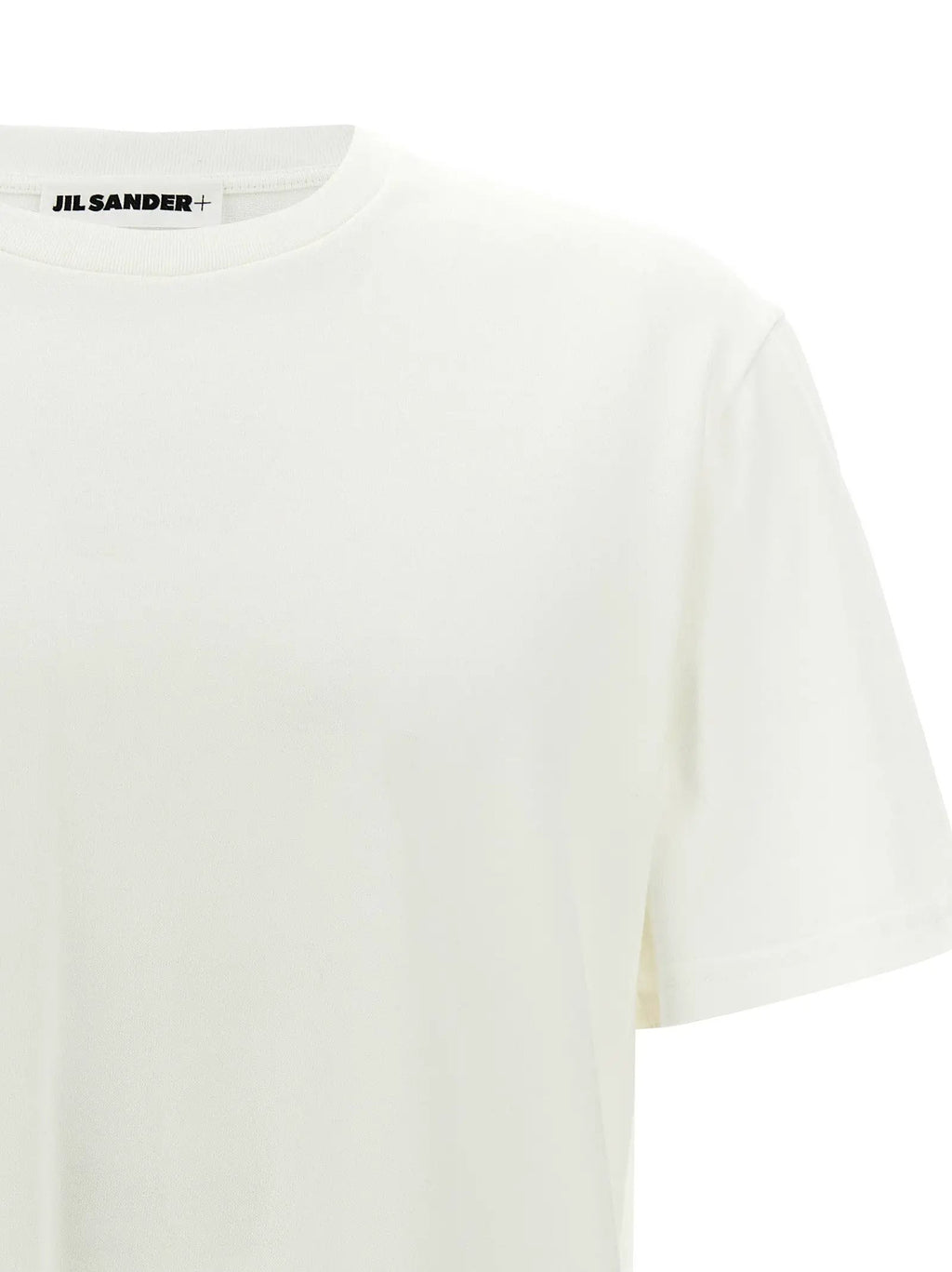 Jil Sander White Cotton T-Shirt