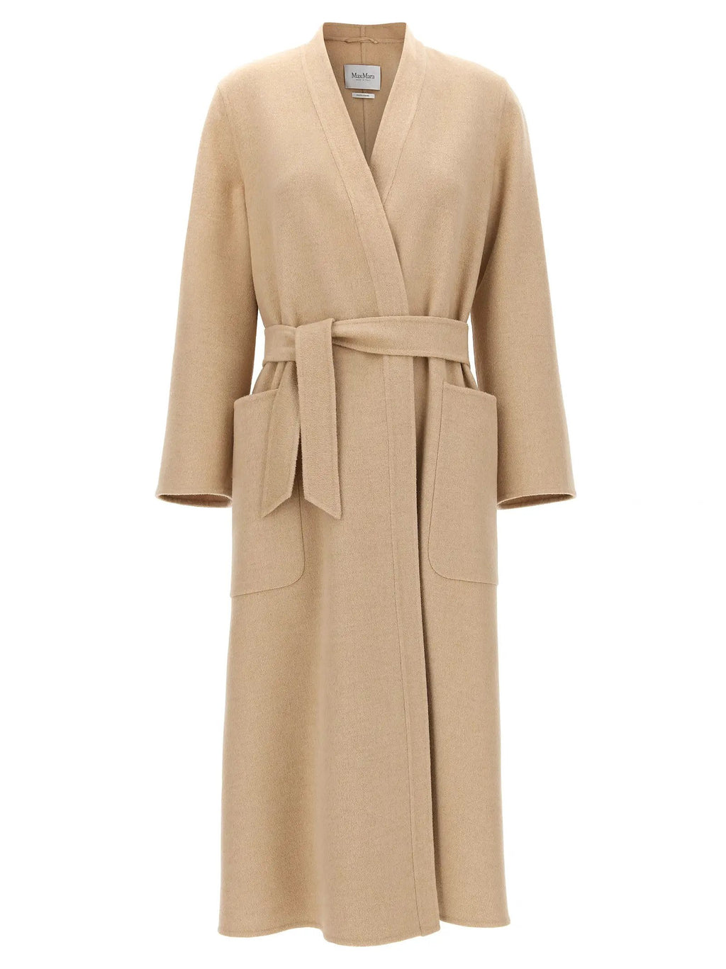 Max Mara Beige Wool Coat