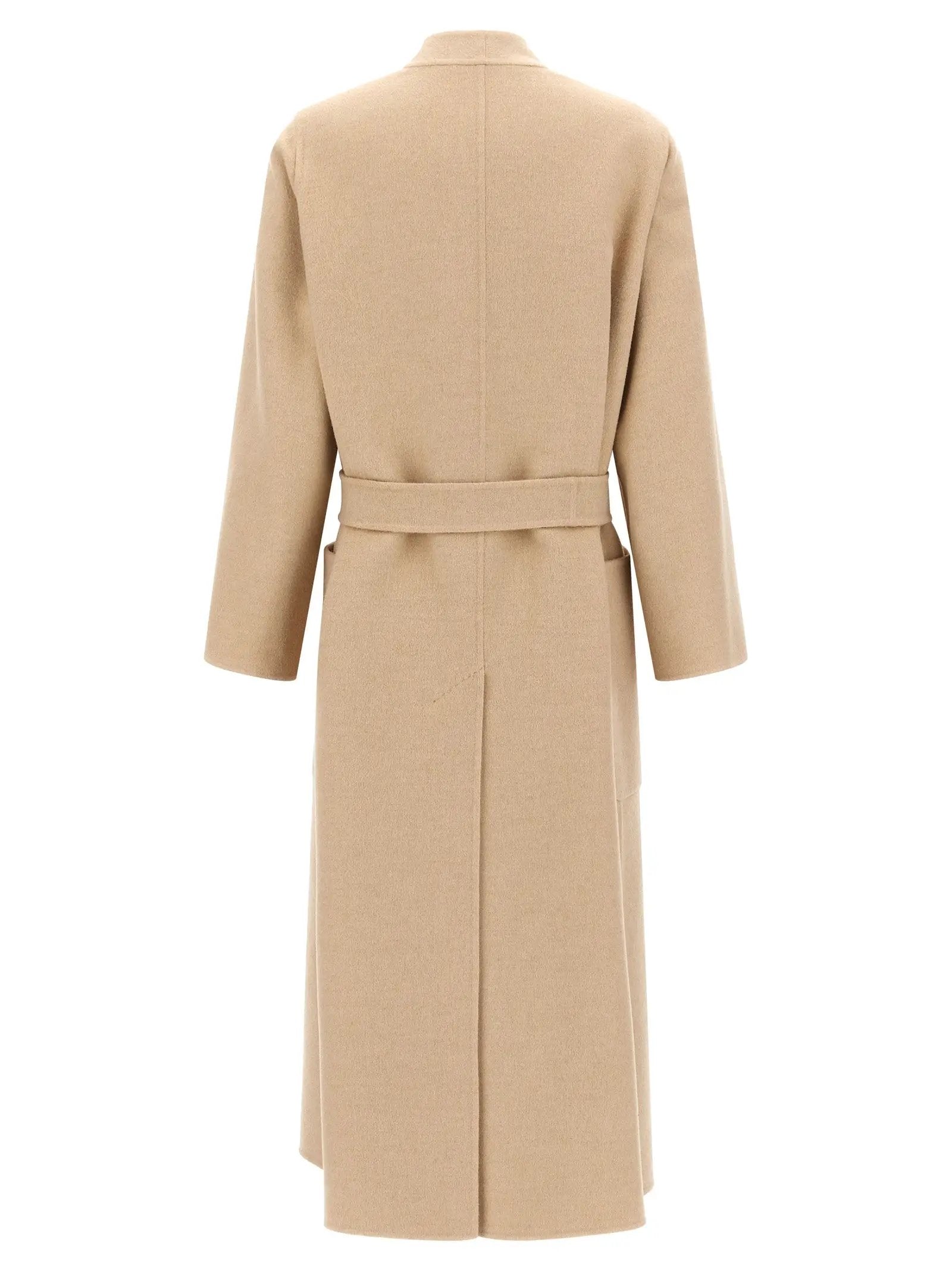 Max Mara Beige Wool Coat