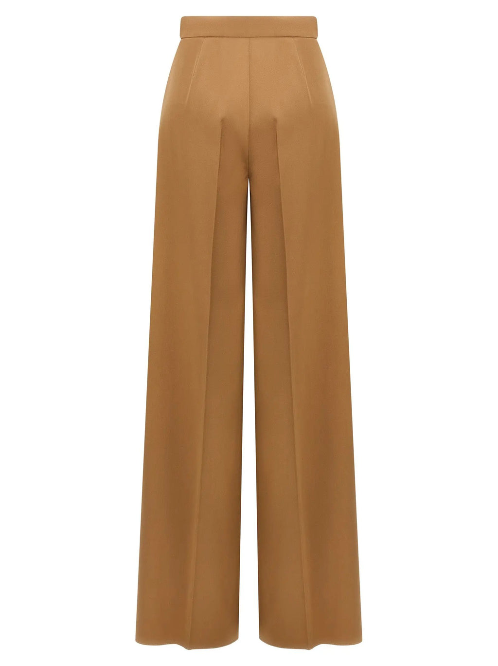 Max Mara Brown Virgin Wool Casual Pants