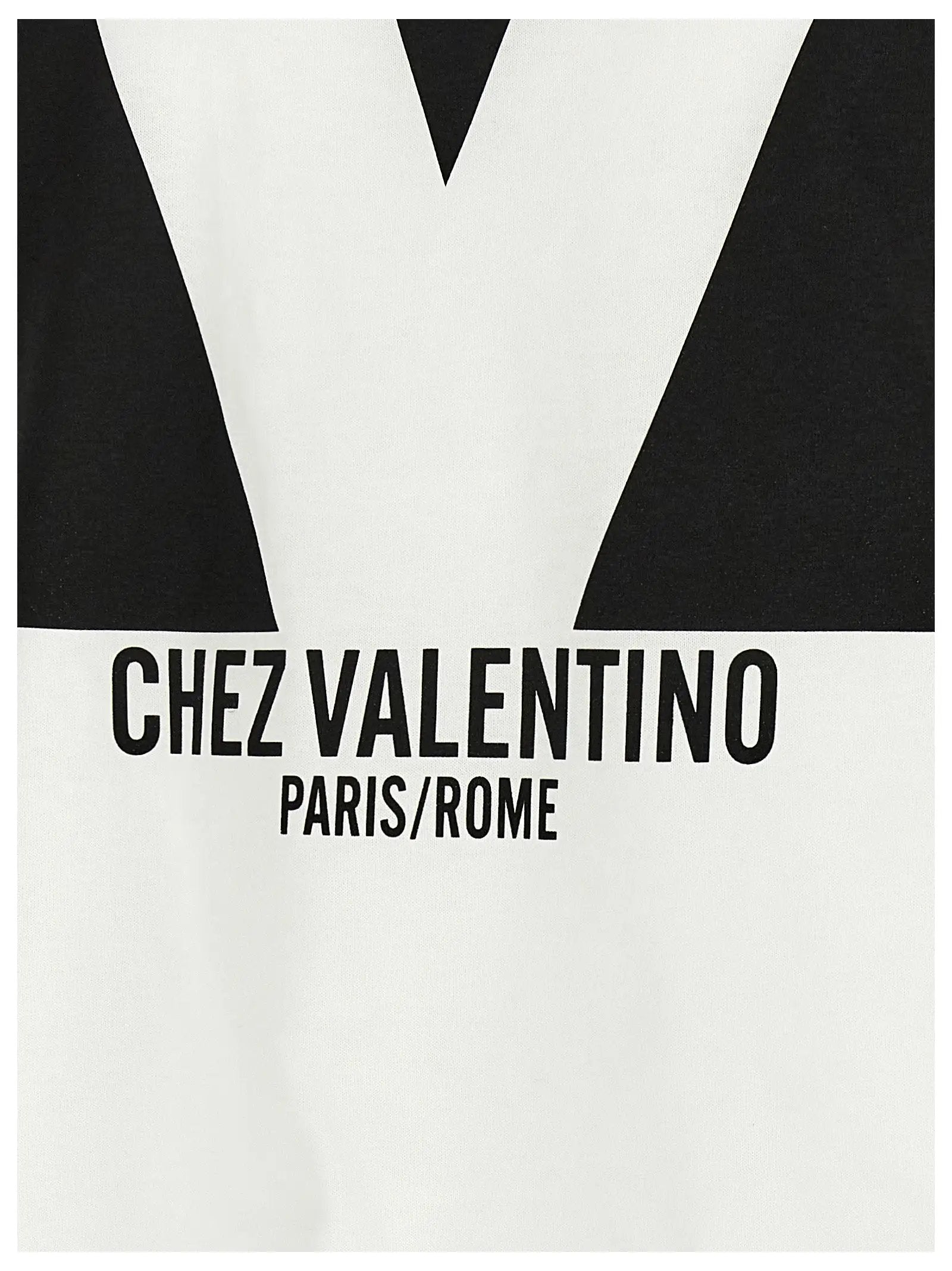 Valentino Garavani Bicolor Cotton T-Shirt