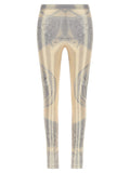 Versace Multicolor Polyester Leggings