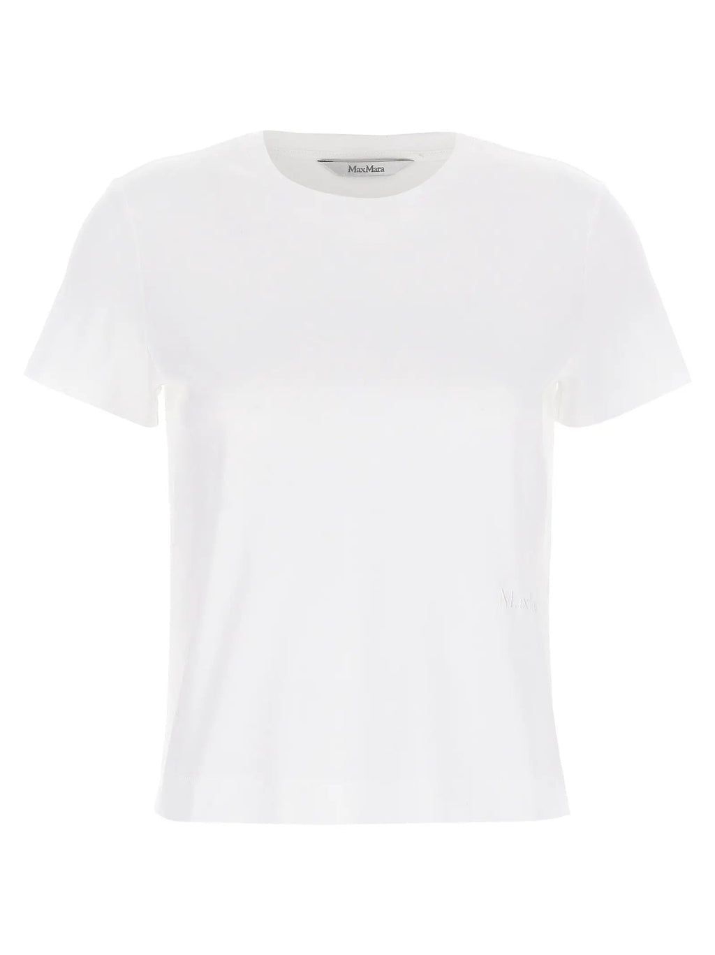 Max Mara White Cotton T-Shirt