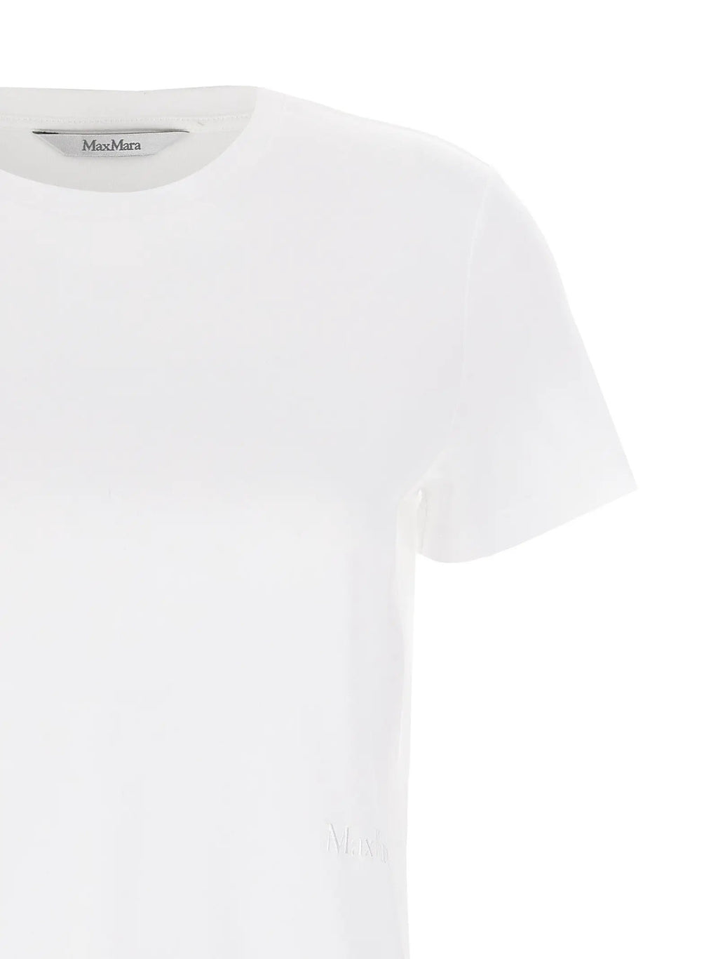 Max Mara White Cotton T-Shirt