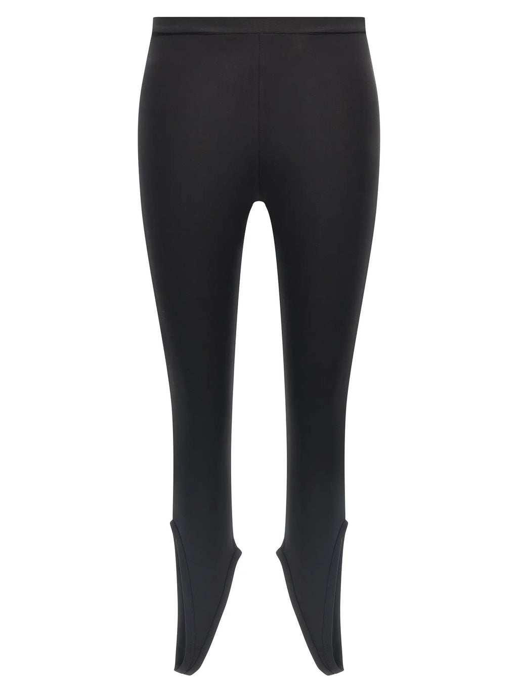 Courrèges Black Polyamide Leggings