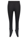 Courrèges Black Polyamide Leggings