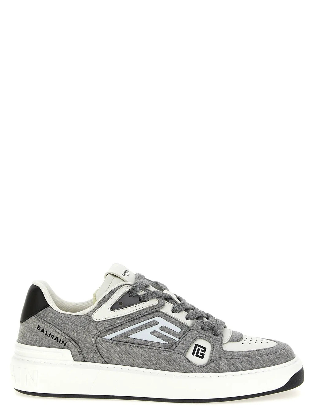 Balmain Multicolor Polyester Athletic Sneakers