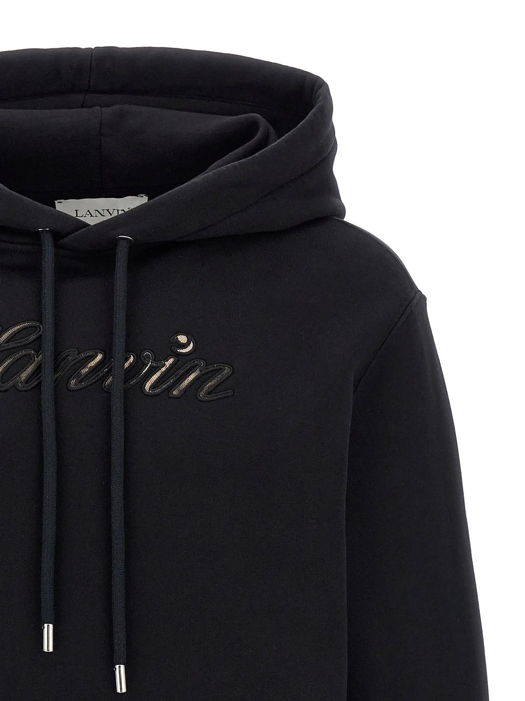 Lanvin Black Cotton Sweatshirt