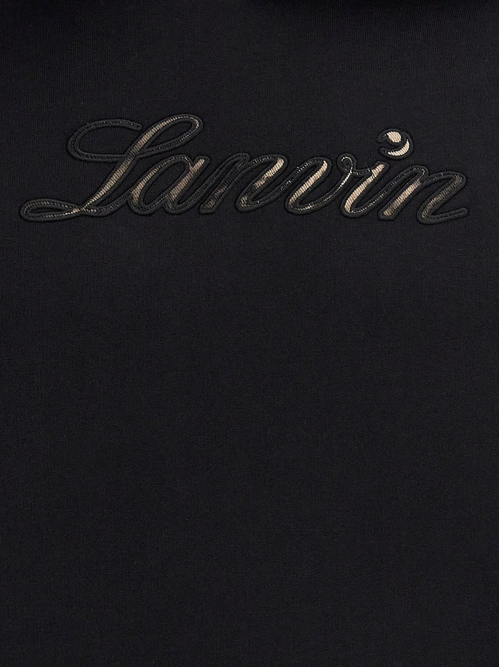 Lanvin Black Cotton Sweatshirt