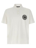 Balmain Bicolor Cotton Polo Shirt