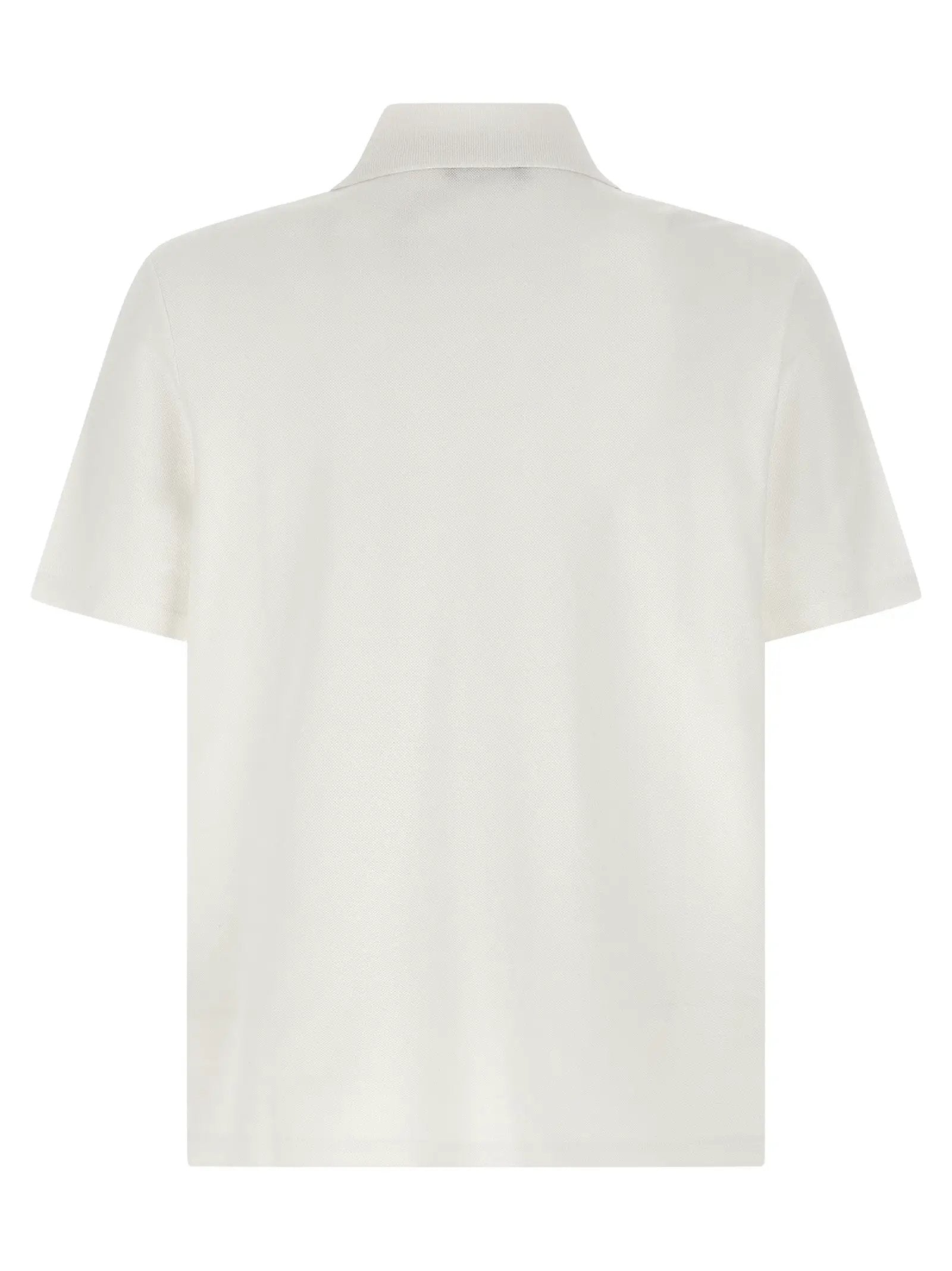 Balmain Bicolor Cotton Polo Shirt