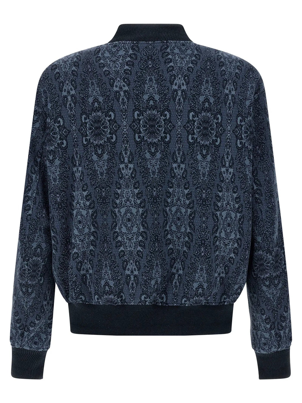 Etro Blue Cotton Bomber