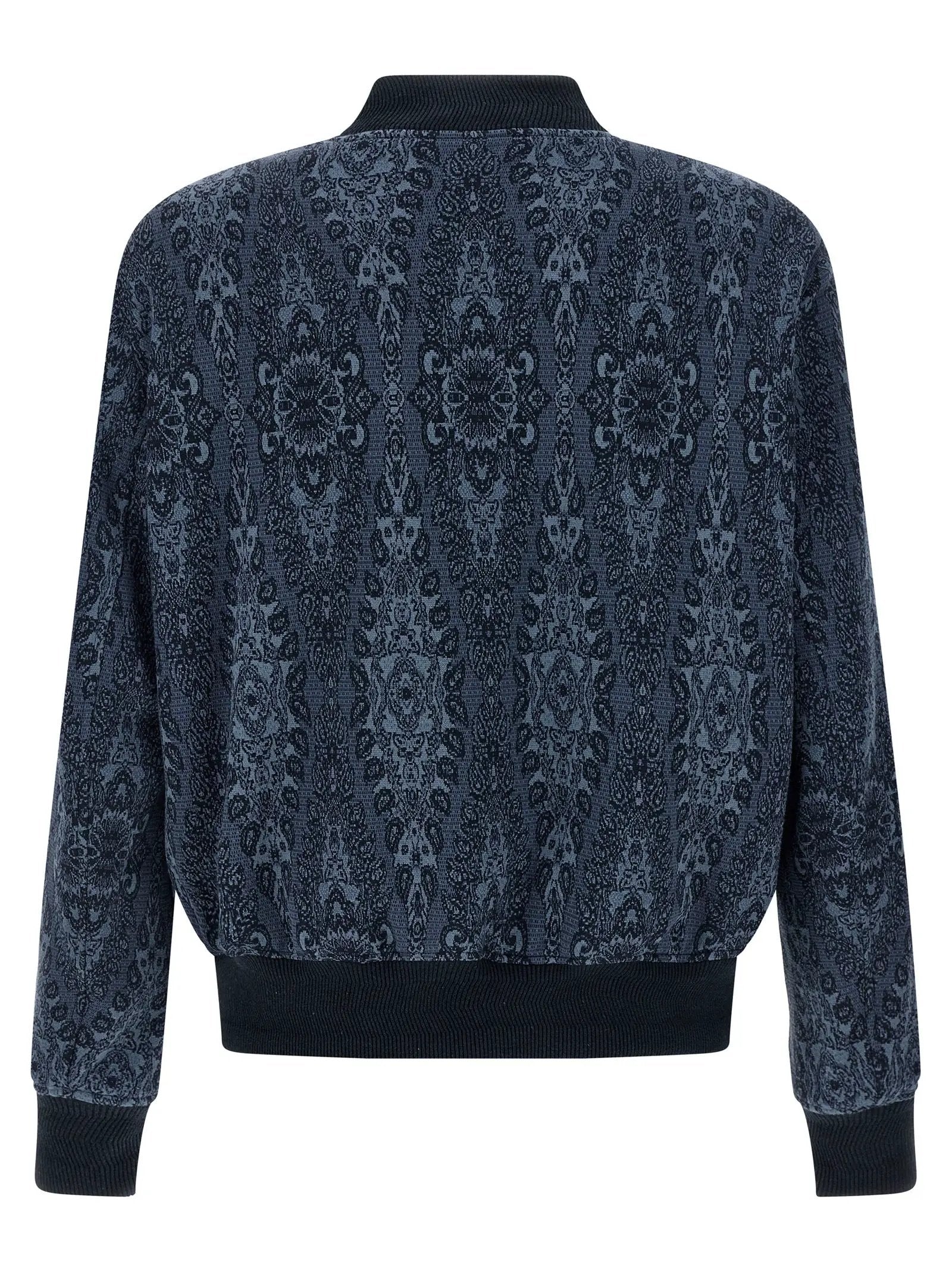 Etro Blue Cotton Bomber