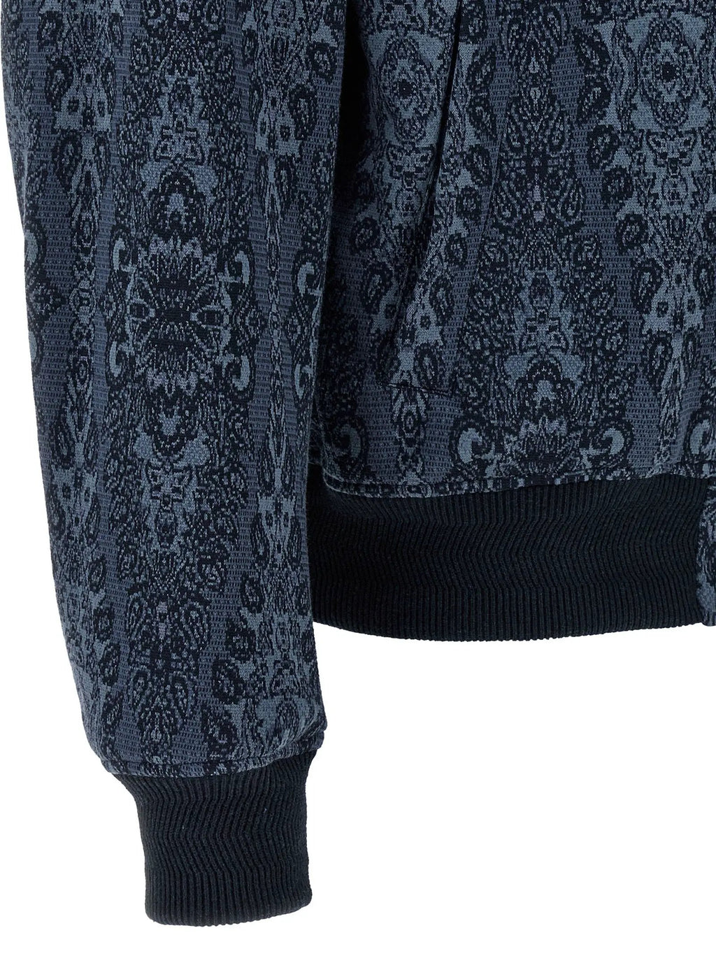 Etro Blue Cotton Bomber
