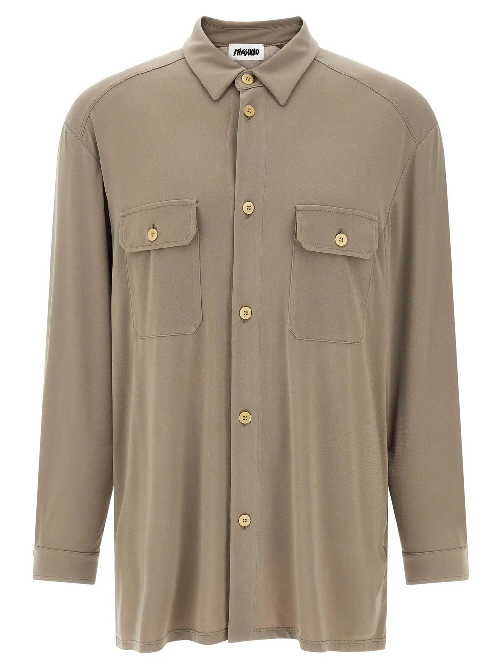 Magliano Gray Polyester Blouse