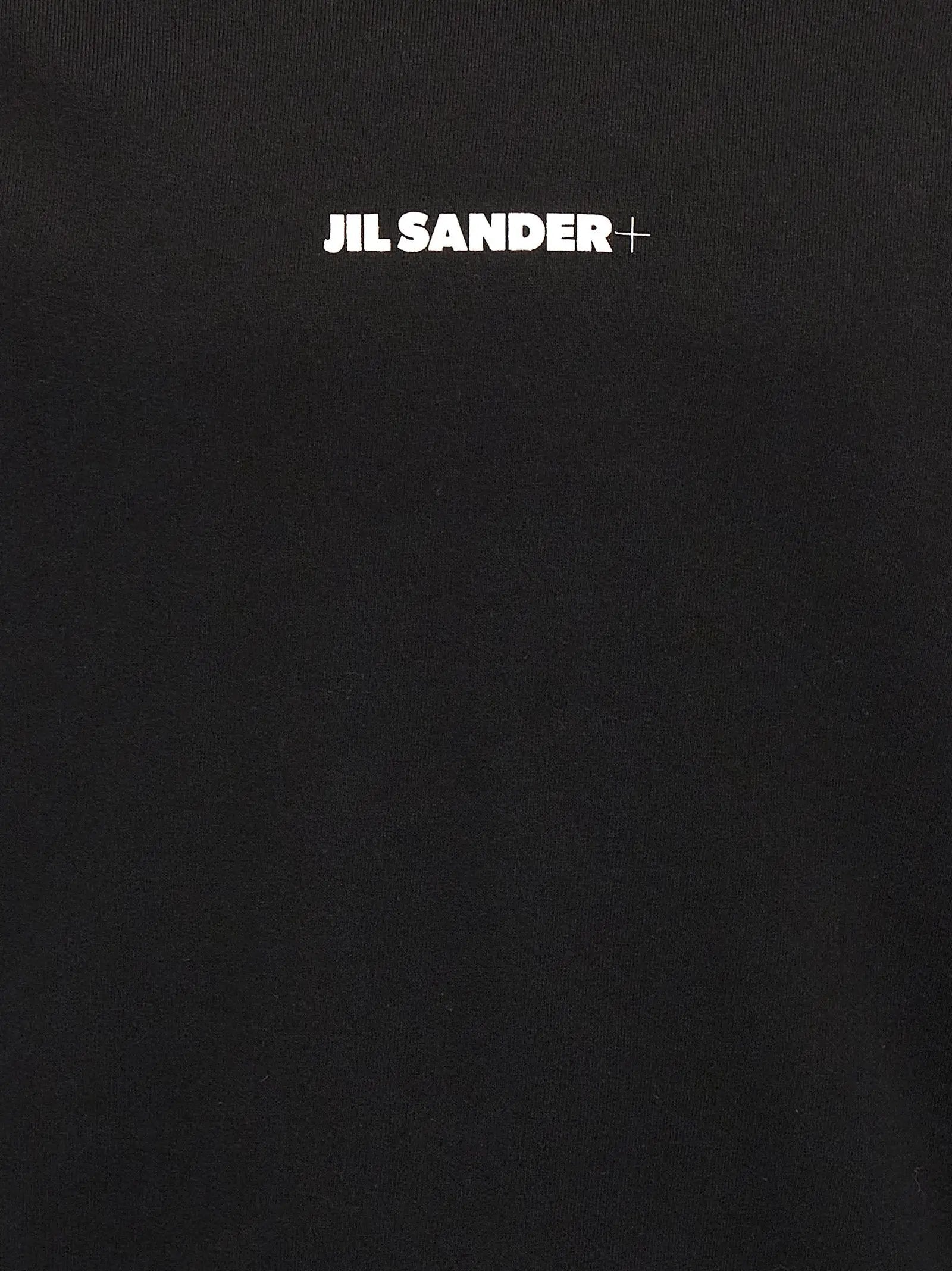 Jil Sander Black Cotton Sweatshirt