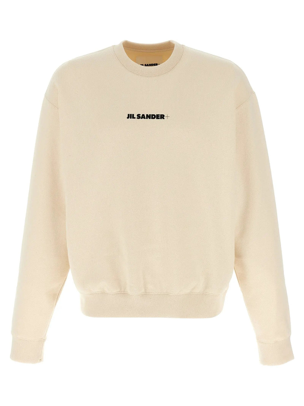 Jil Sander Beige Cotton Sweatshirt