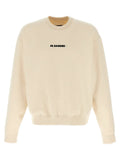 Jil Sander Beige Cotton Sweatshirt