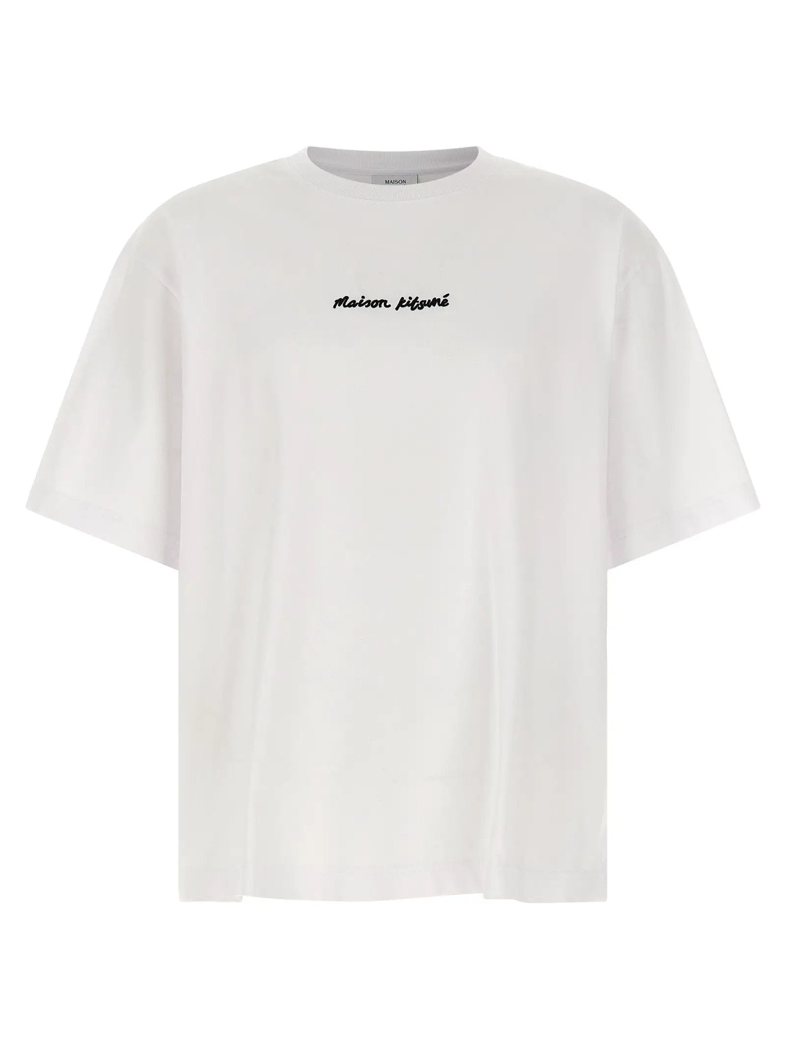 Maison Kitsuné White Cotton T-Shirt