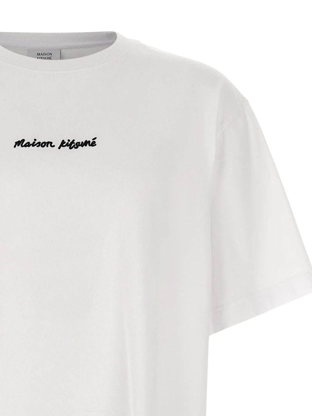 Maison Kitsuné White Cotton T-Shirt