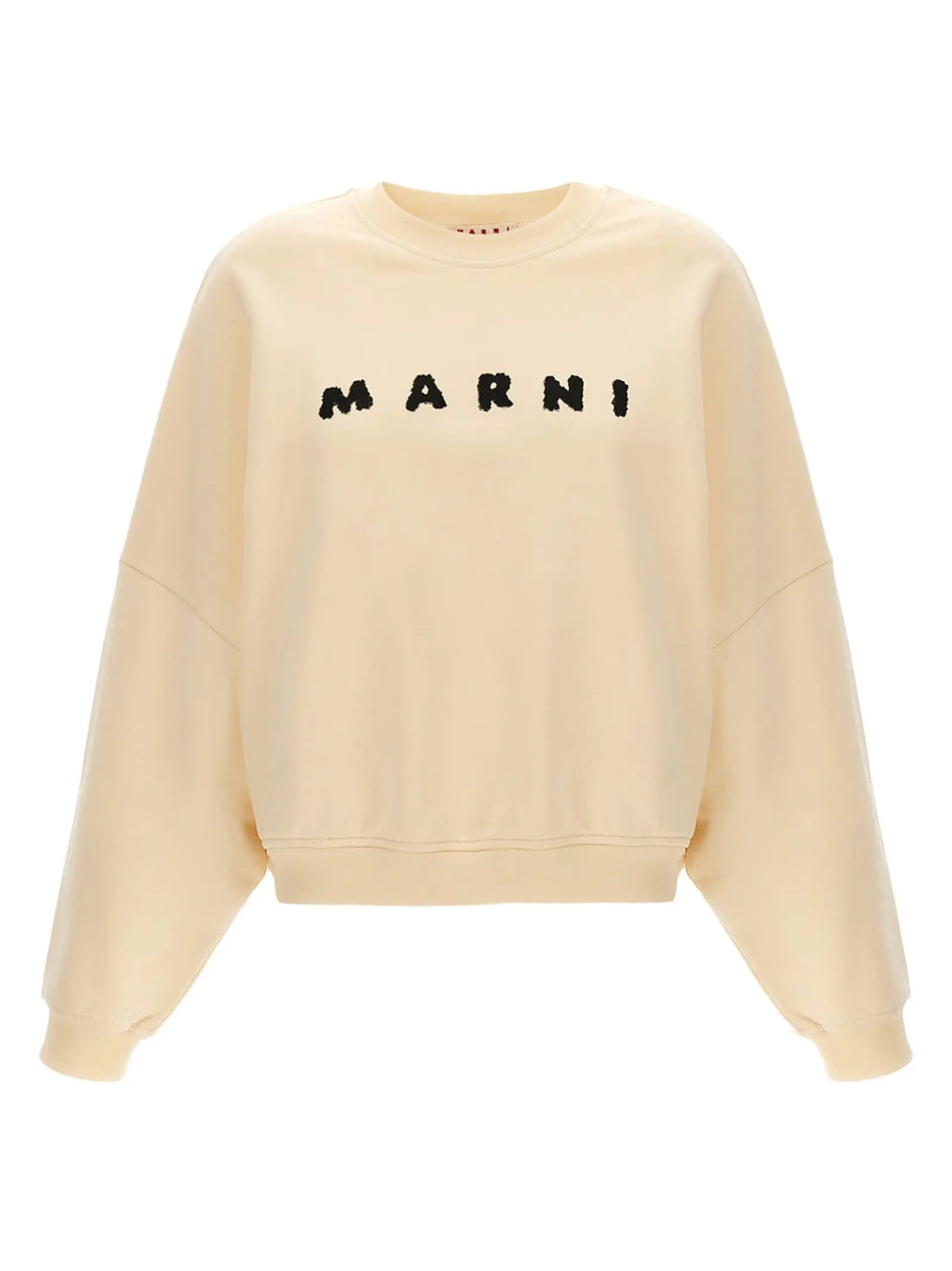 Marni White Cotton Sweatshirt