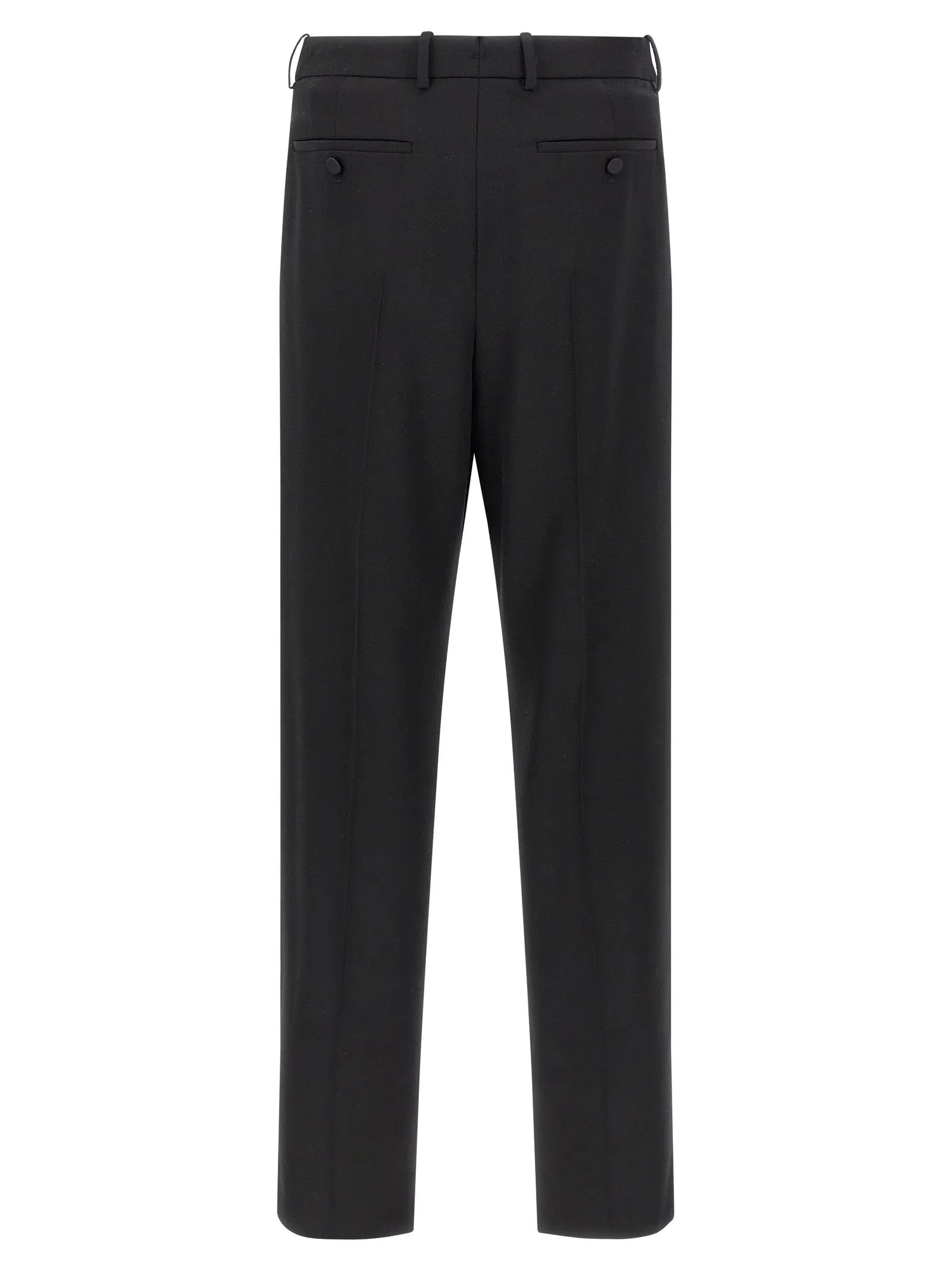 Saint Laurent Black Wool Dress Pants