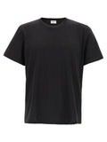 Saint Laurent Black Cotton T-Shirt