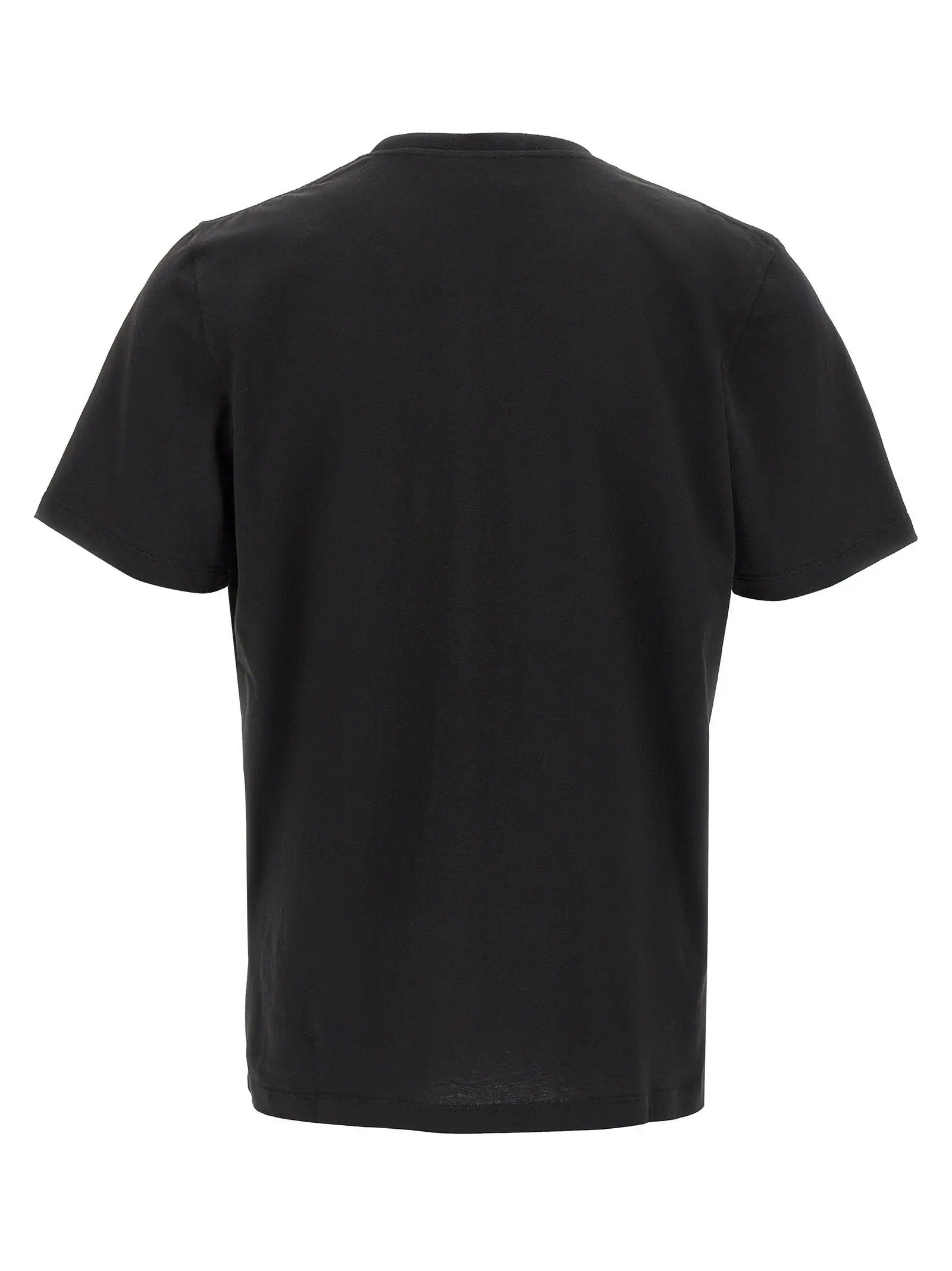 Saint Laurent Black Cotton T-Shirt