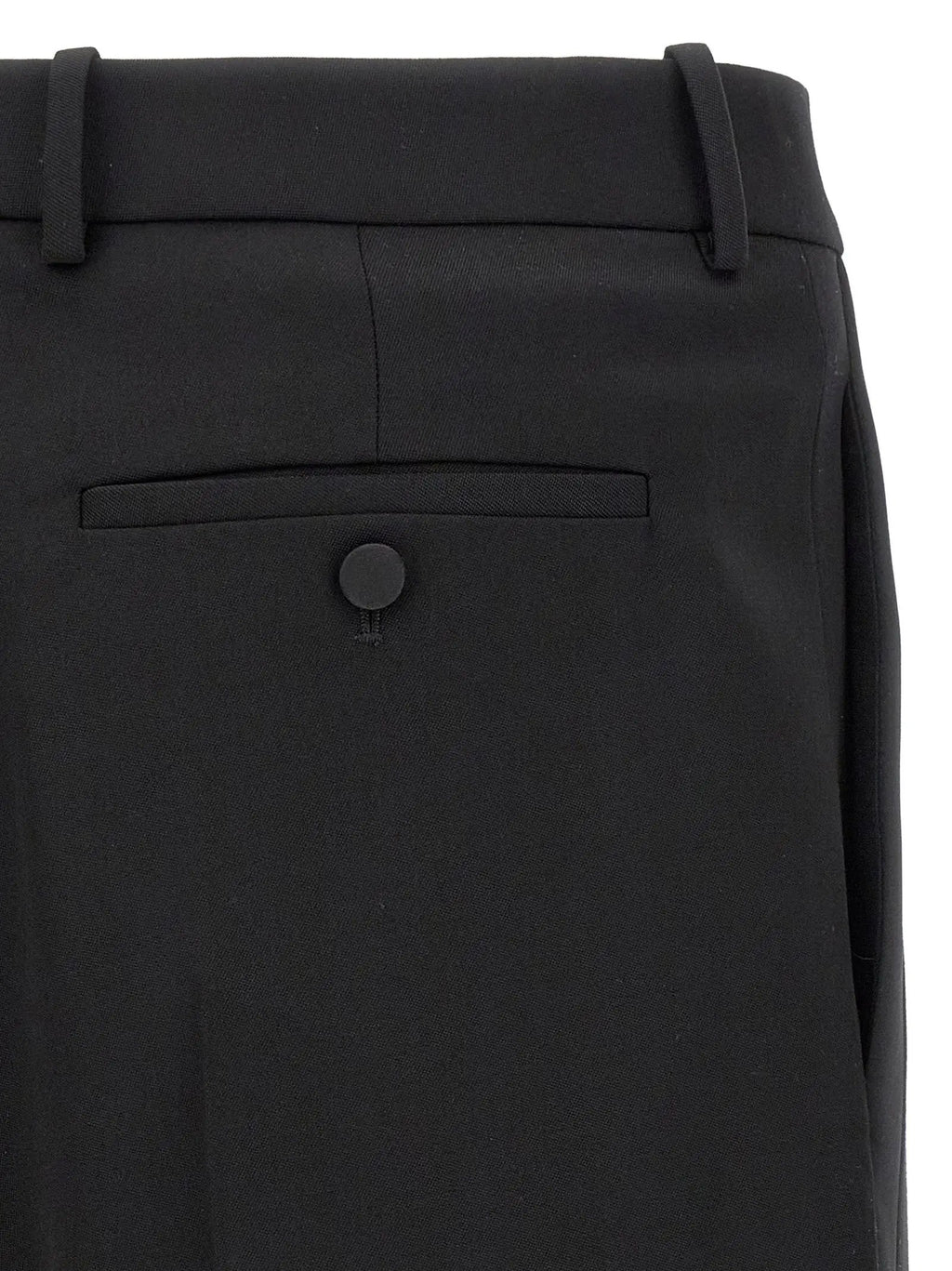 Saint Laurent Black Wool Dress Pants