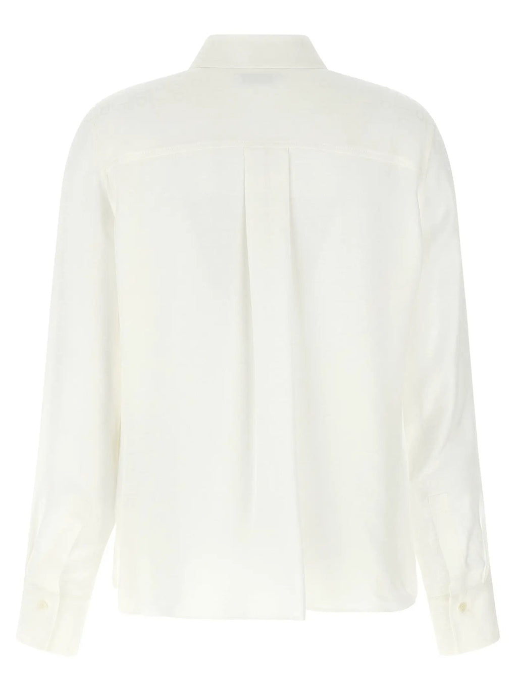 Ferragamo White Silk Blouse