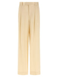 Armarium Beige Viscose Casual Pants
