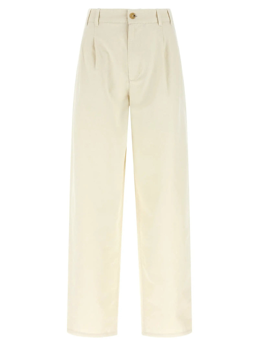 A.P.C. Beige Cotton Casual Pants