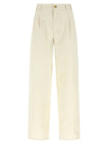 A.P.C. Beige Cotton Casual Pants