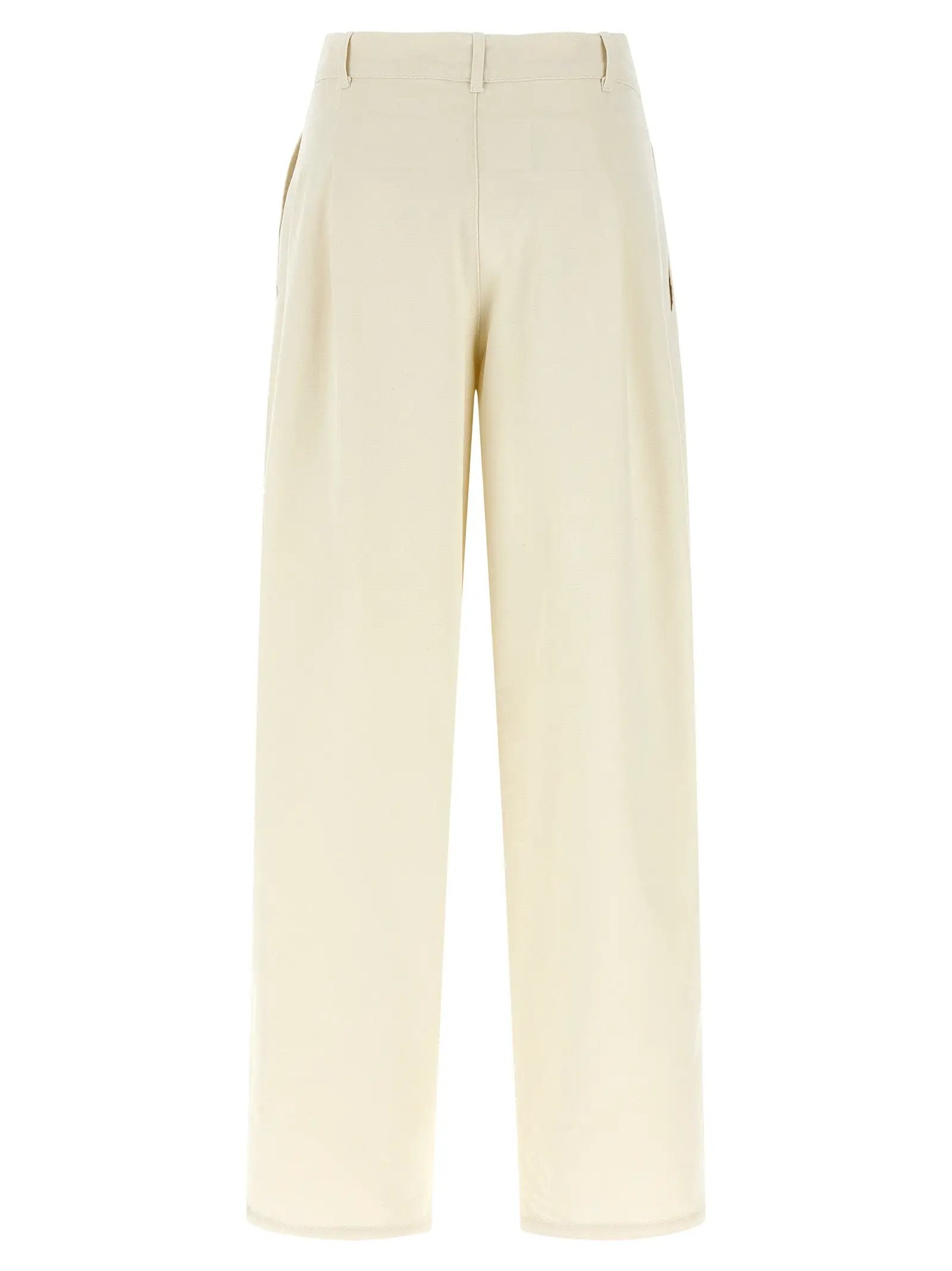A.P.C. Beige Cotton Casual Pants
