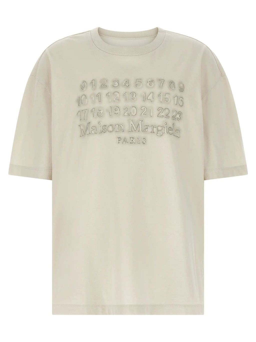 Maison Margiela Beige Cotton T-Shirt