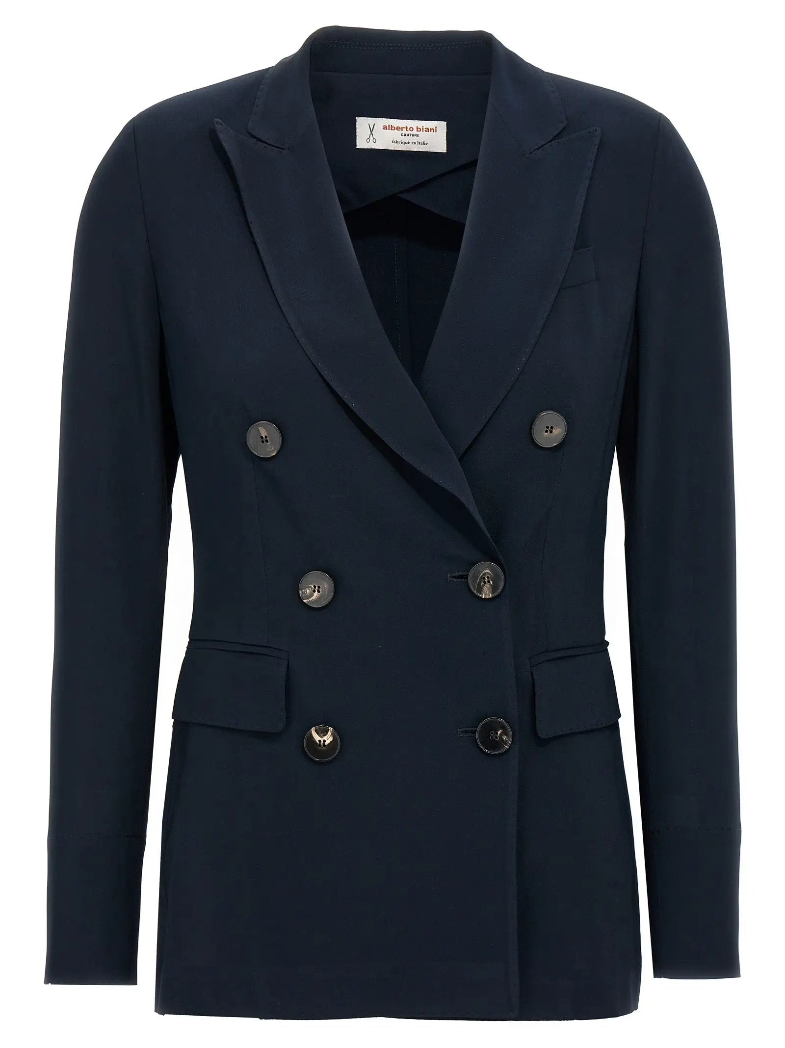 Alberto Biani Alberto Biani Blue Viscose Blazer