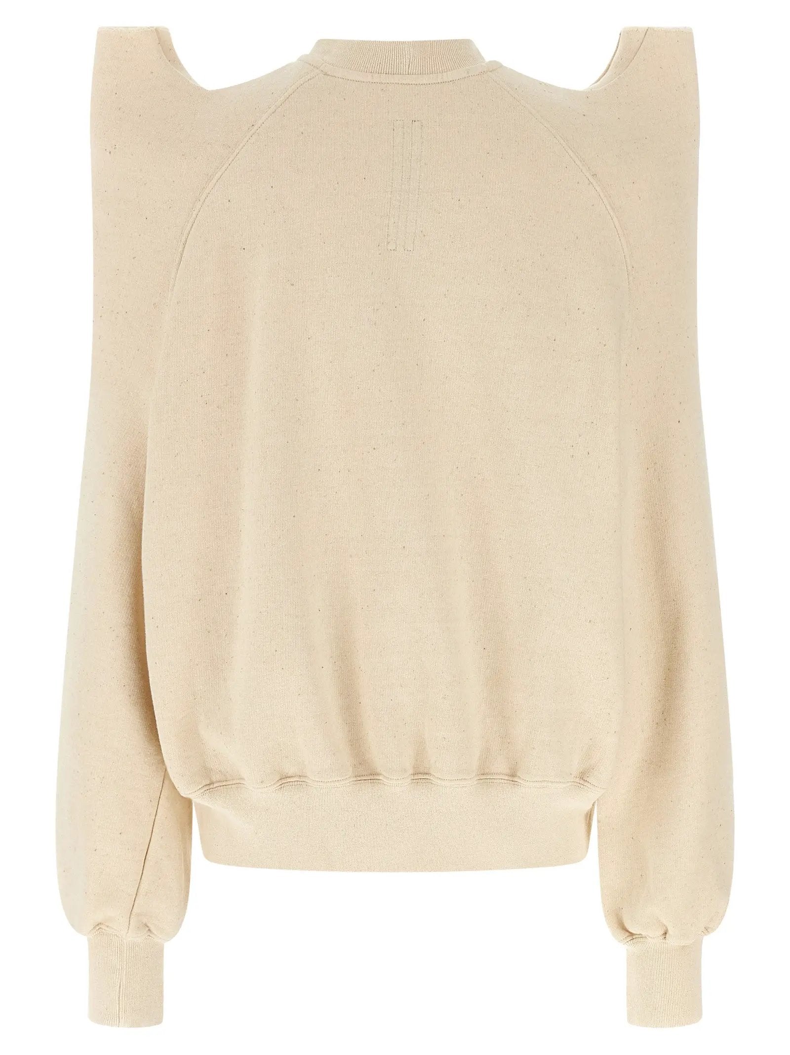 DRKSHDW Beige Cotton Sweatshirt